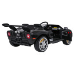 Elektrické autíčko Ford GT - dvojmiestne, čierne